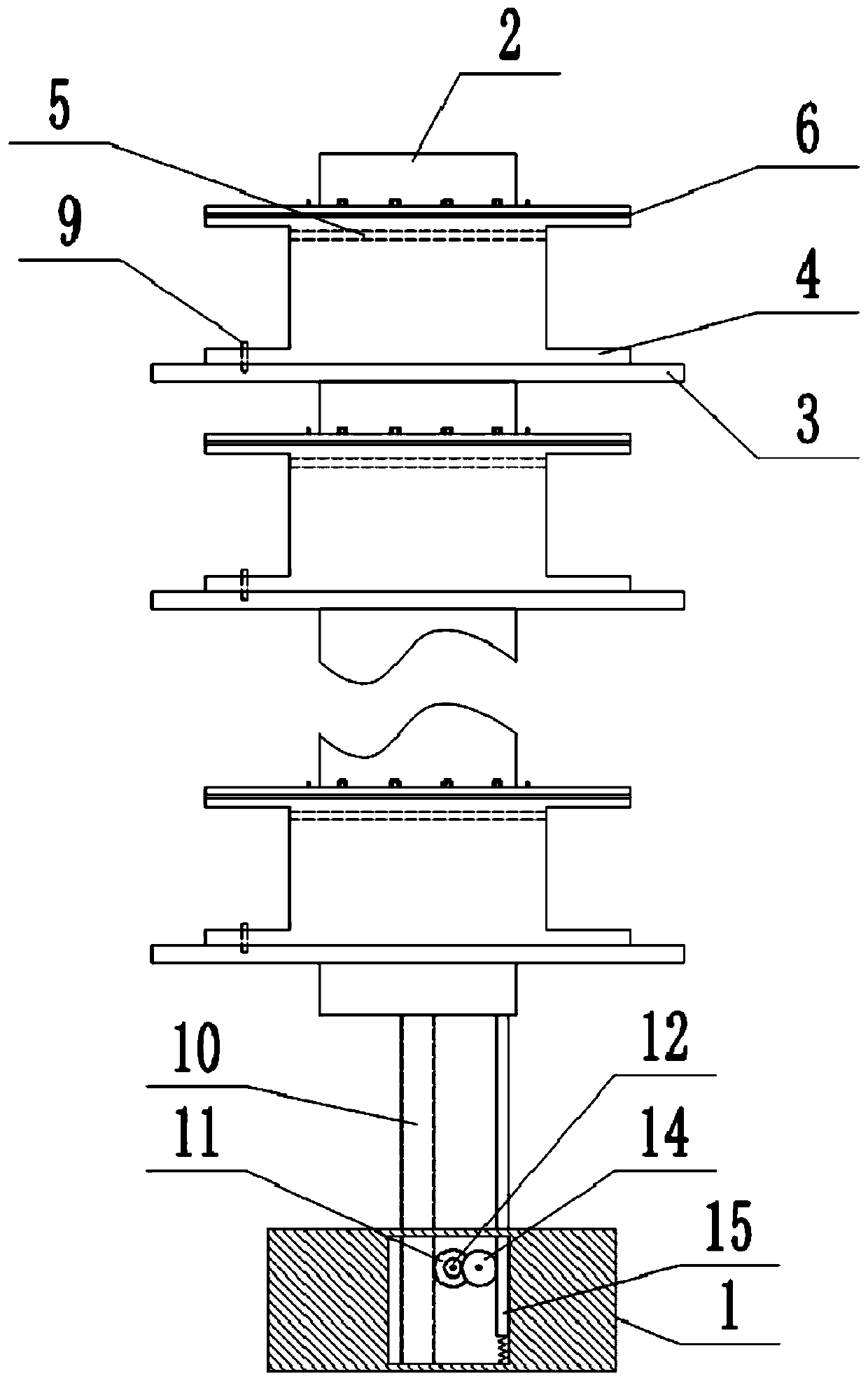 Line finishing device for electrical equipment