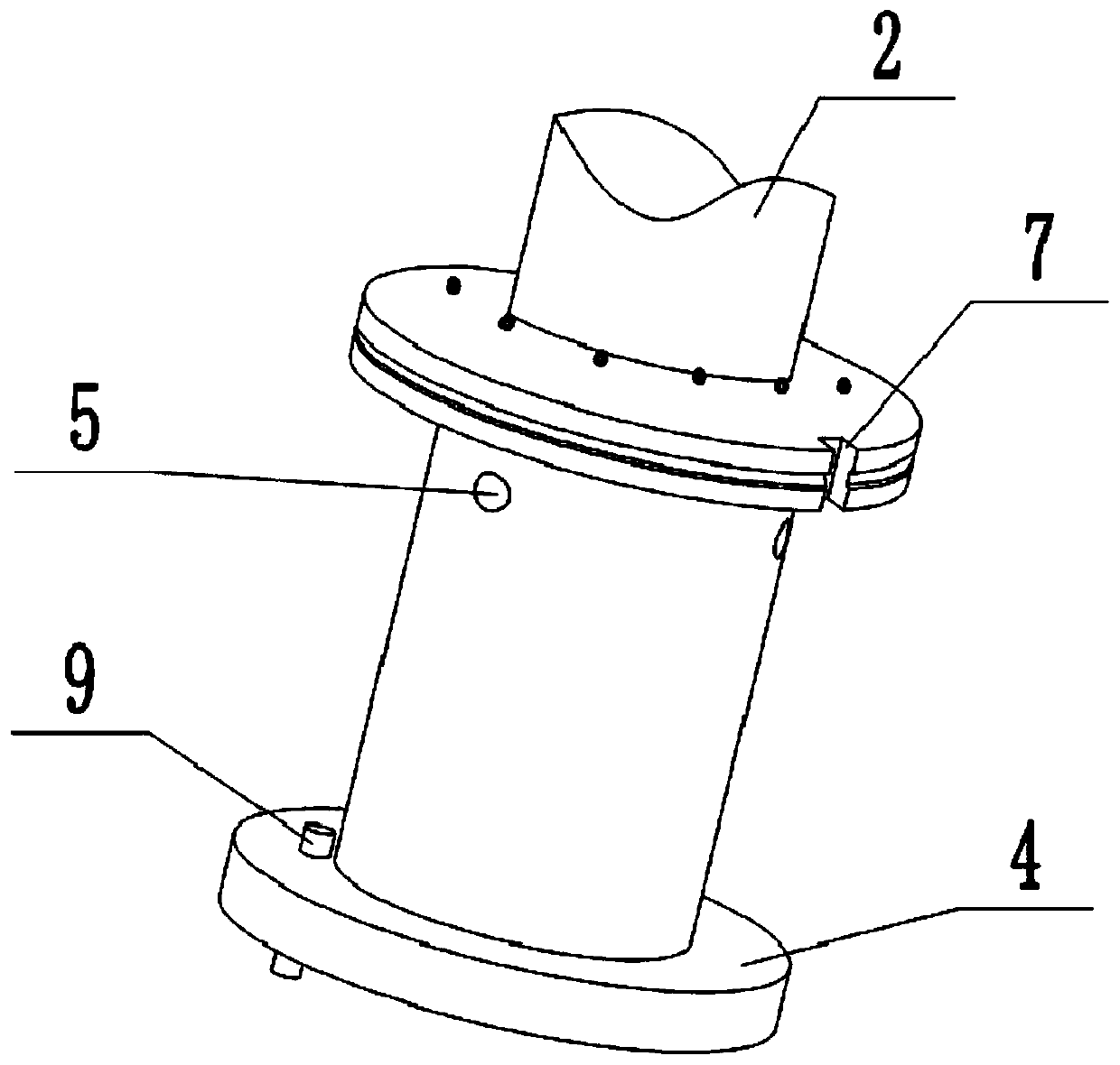 Line finishing device for electrical equipment