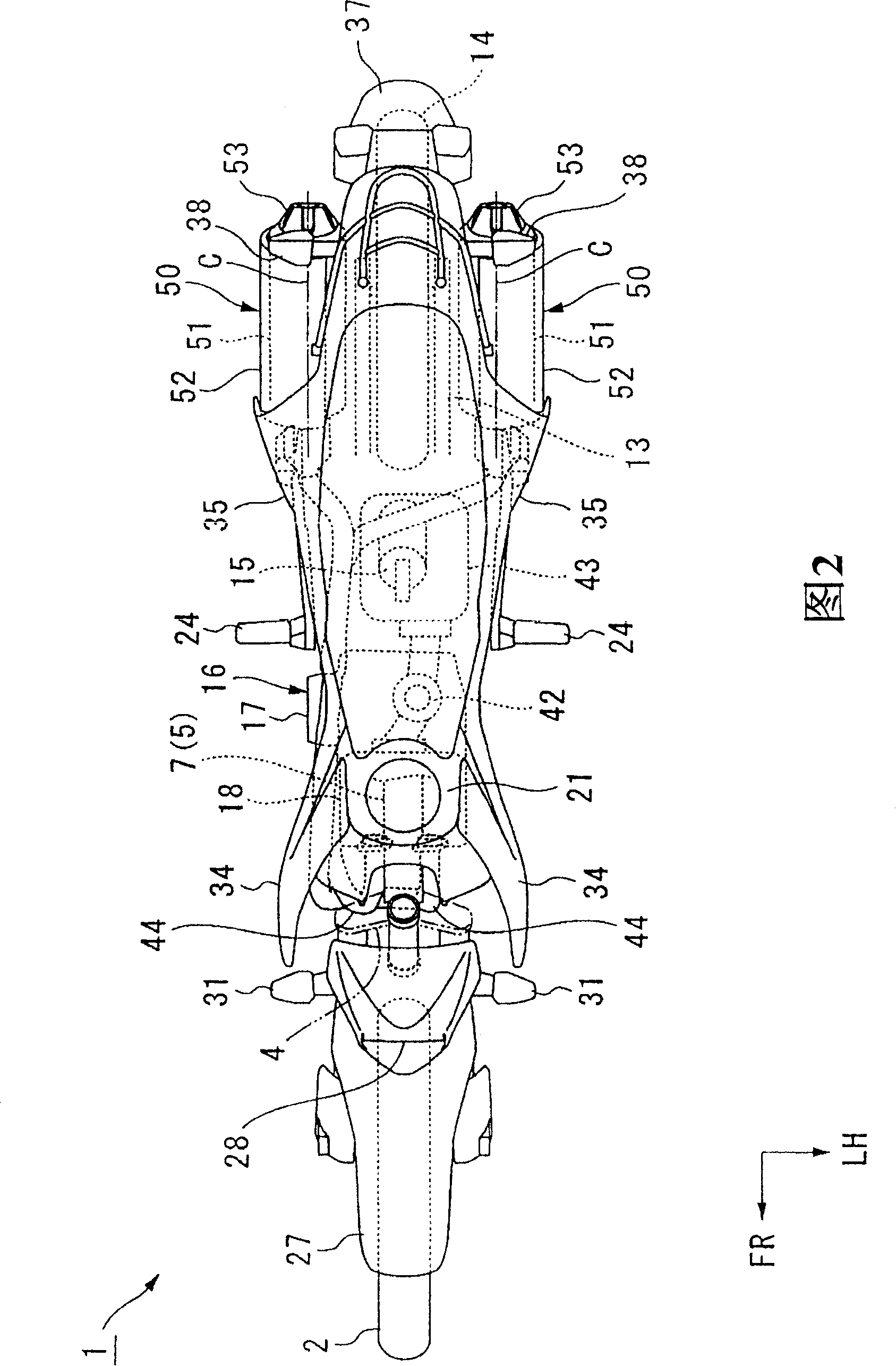 Muffler device