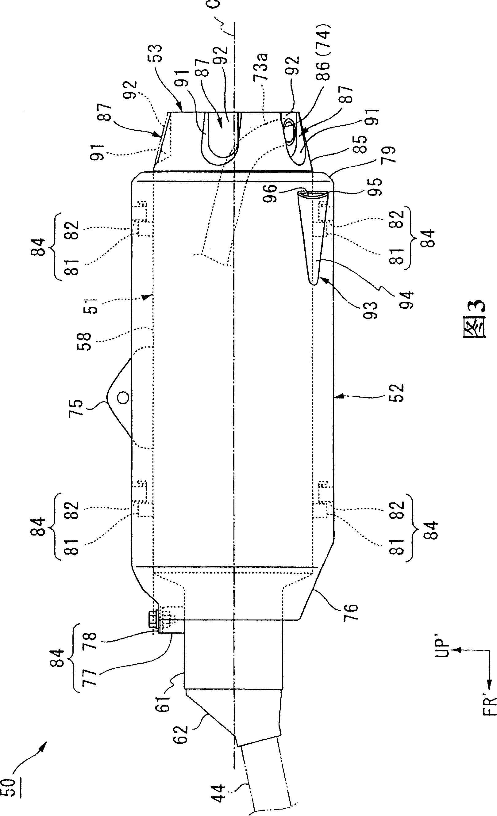 Muffler device