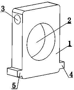 Granular powder stirring block