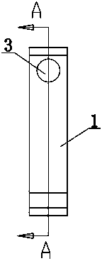 Granular powder stirring block