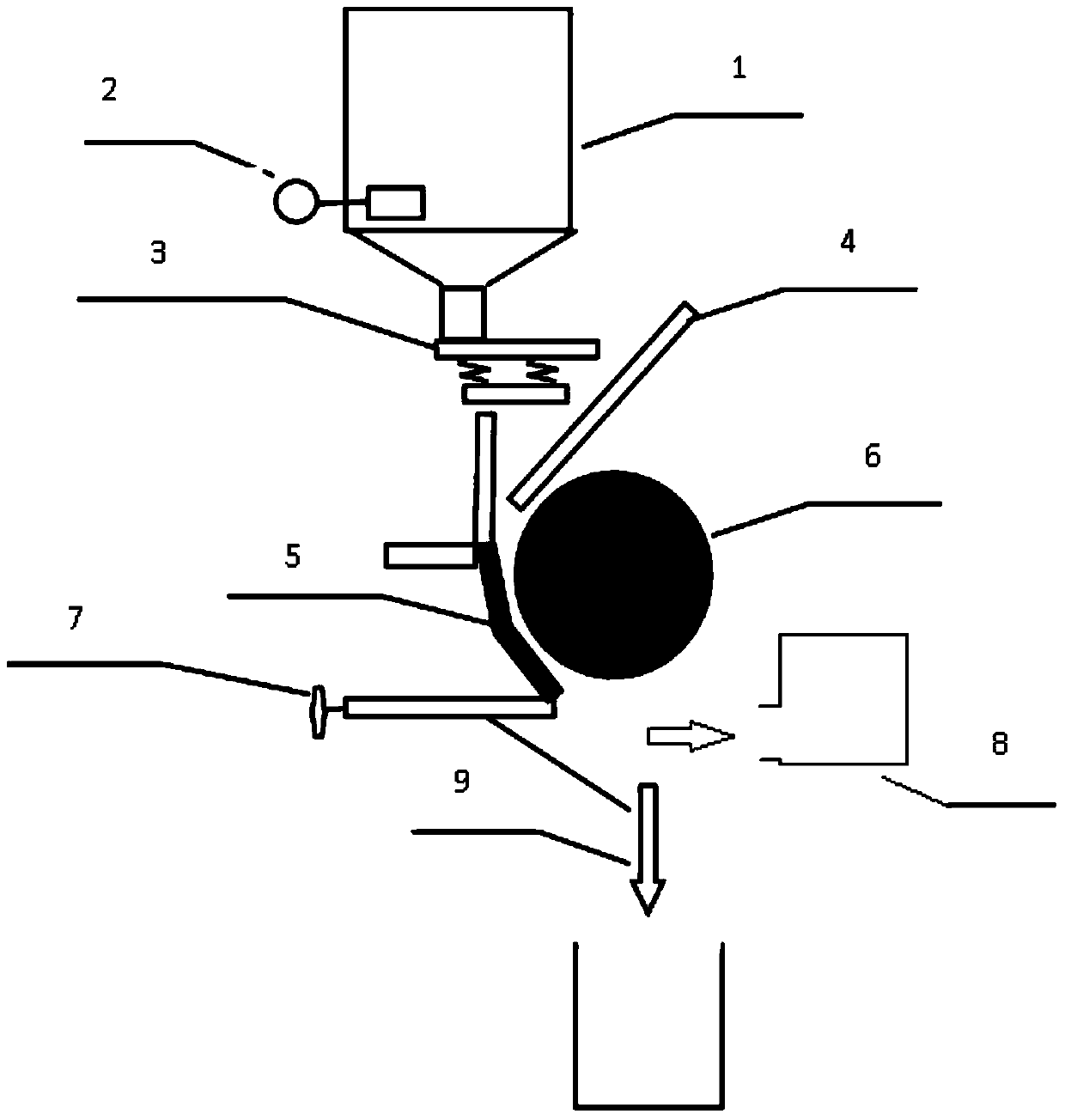 A kind of buckwheat shelling process using buckwheat shelling device