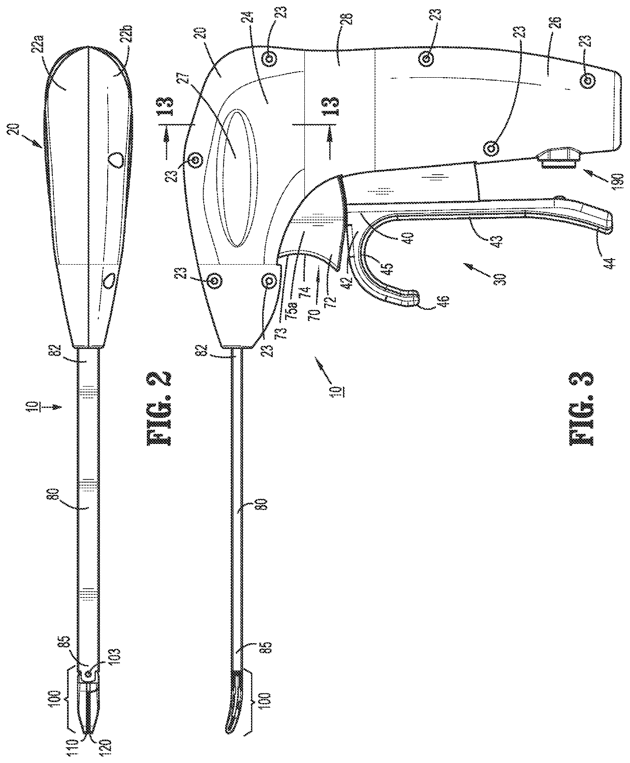 Surgical instruments and methods for performing tonsillectomy, adenoidectomy, and other surgical procedures