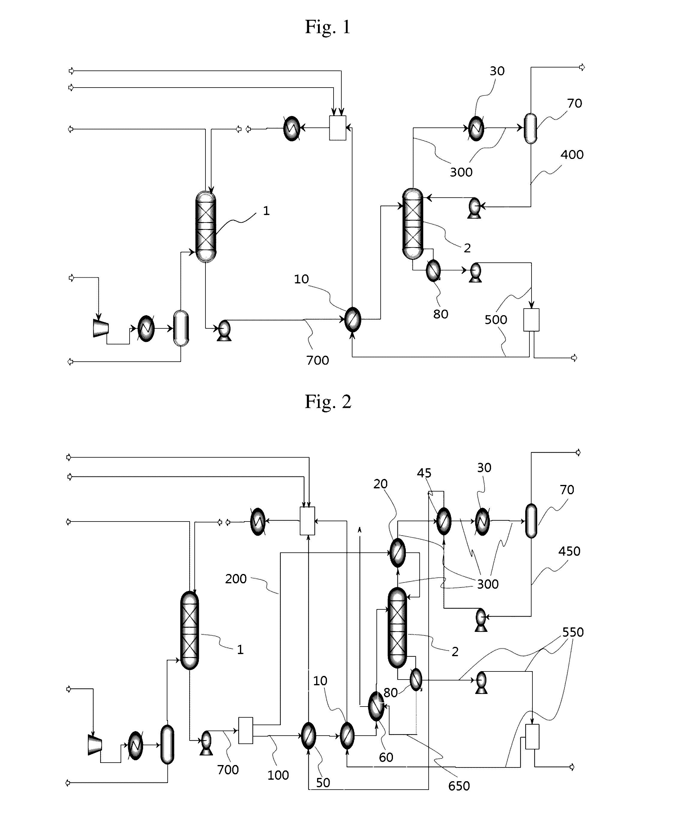 System and method for separation and recovery of acid gas