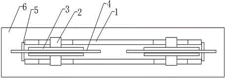 Manual roller bracket for air bags