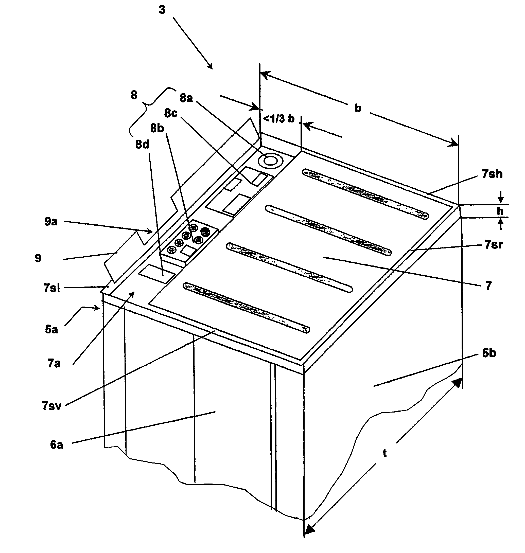 Elevator car with car electrical system integrated in the car roof and method of mounting an elevator installation