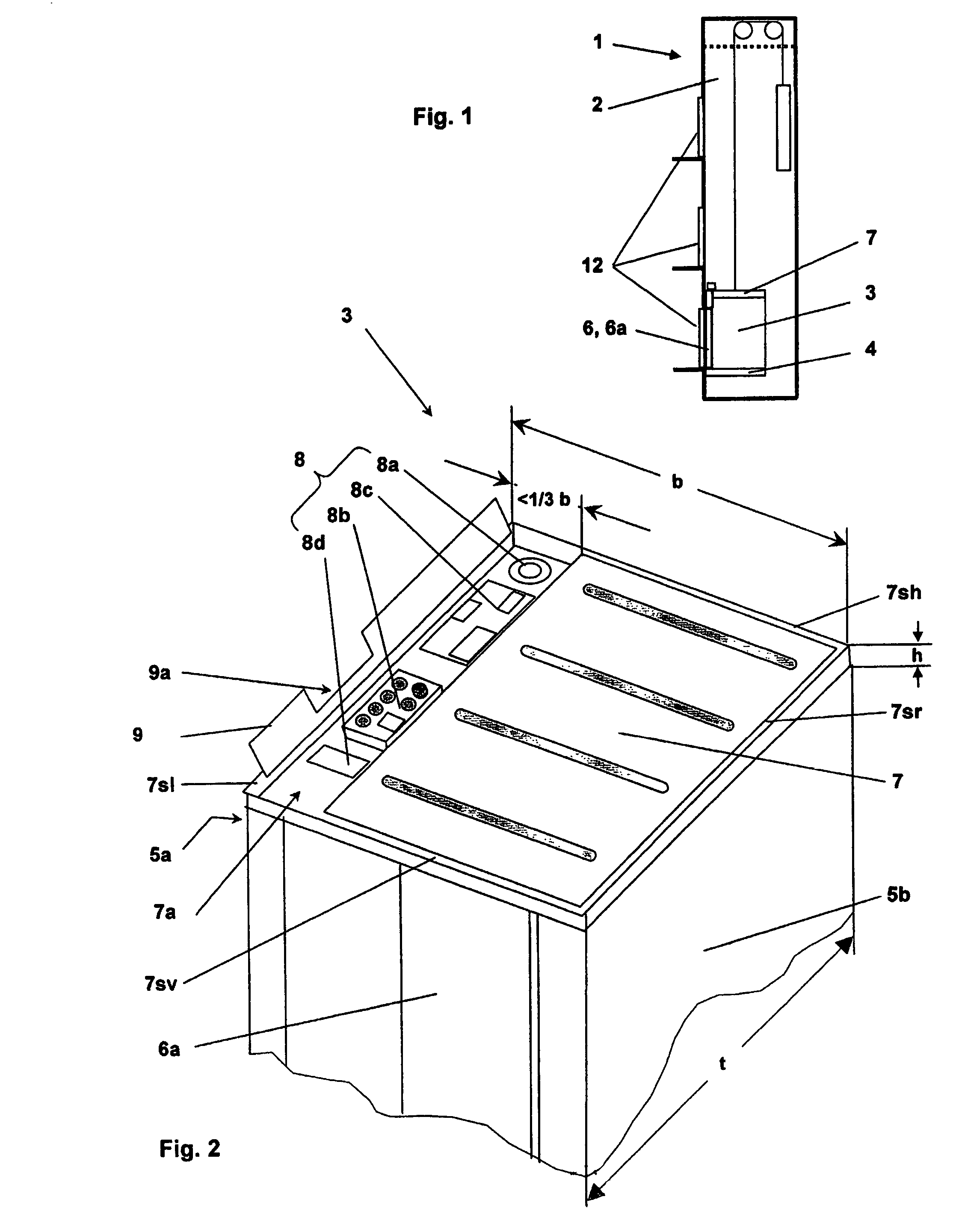 Elevator car with car electrical system integrated in the car roof and method of mounting an elevator installation