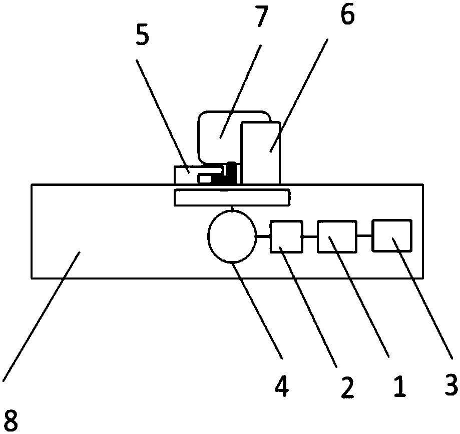 Controlling device and method for starting of parasite aircraft of mine detecting aircraft