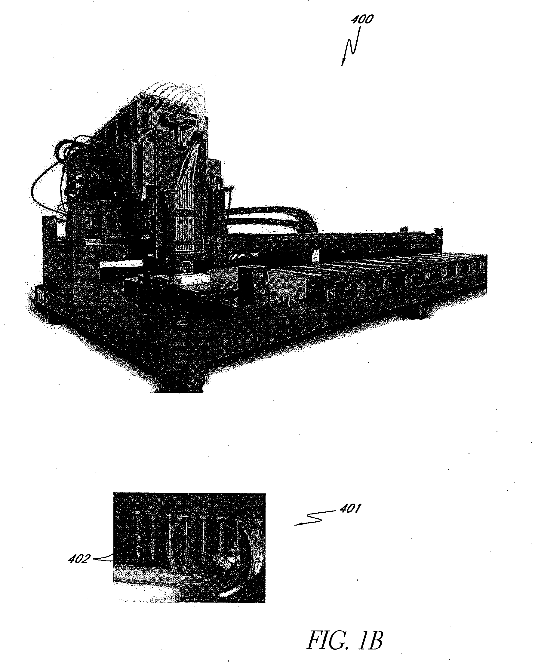 Systems and methods for high speed array printing and hybridization
