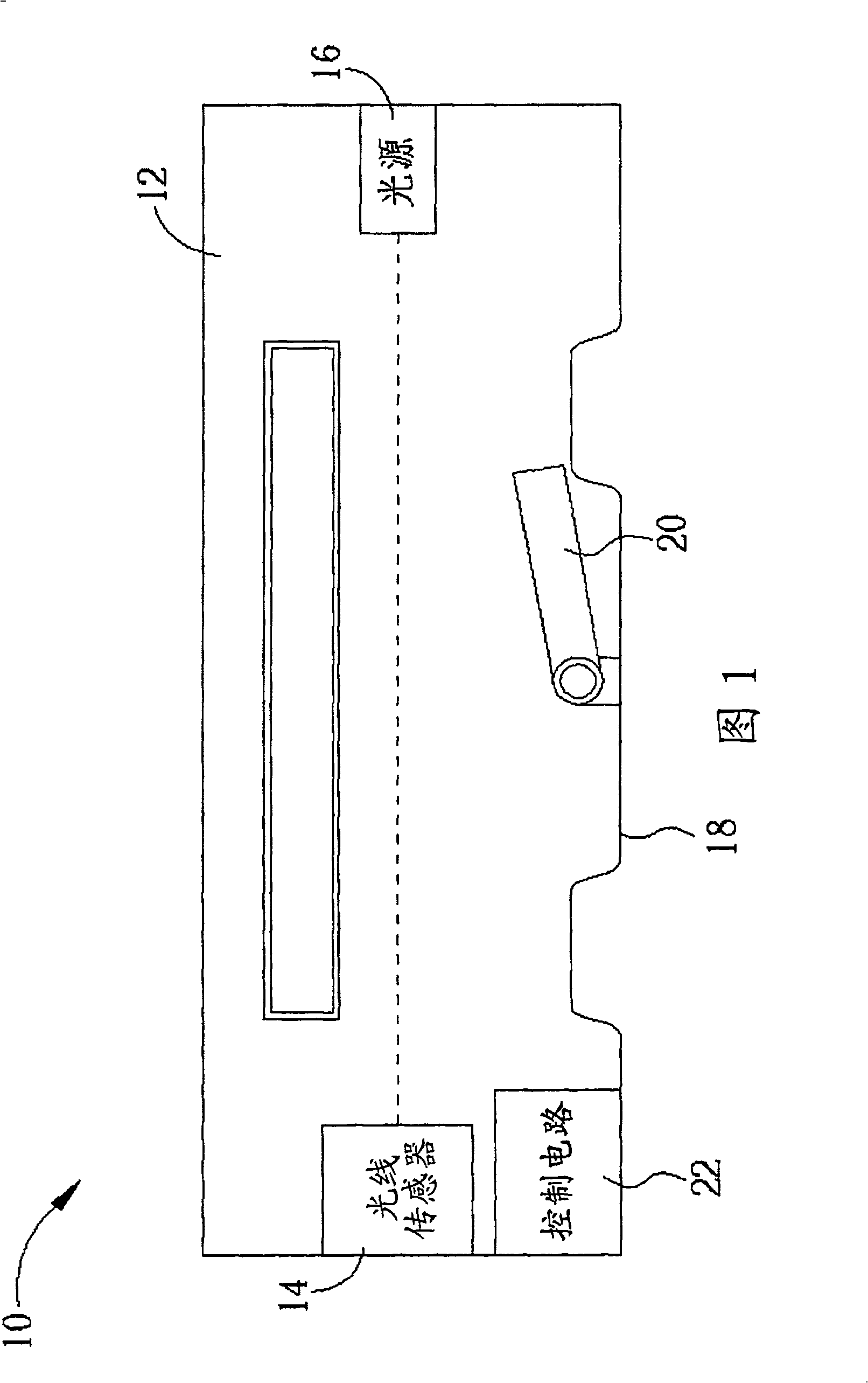 Electronic device with placing angle sensing function and method for selecting operation mode