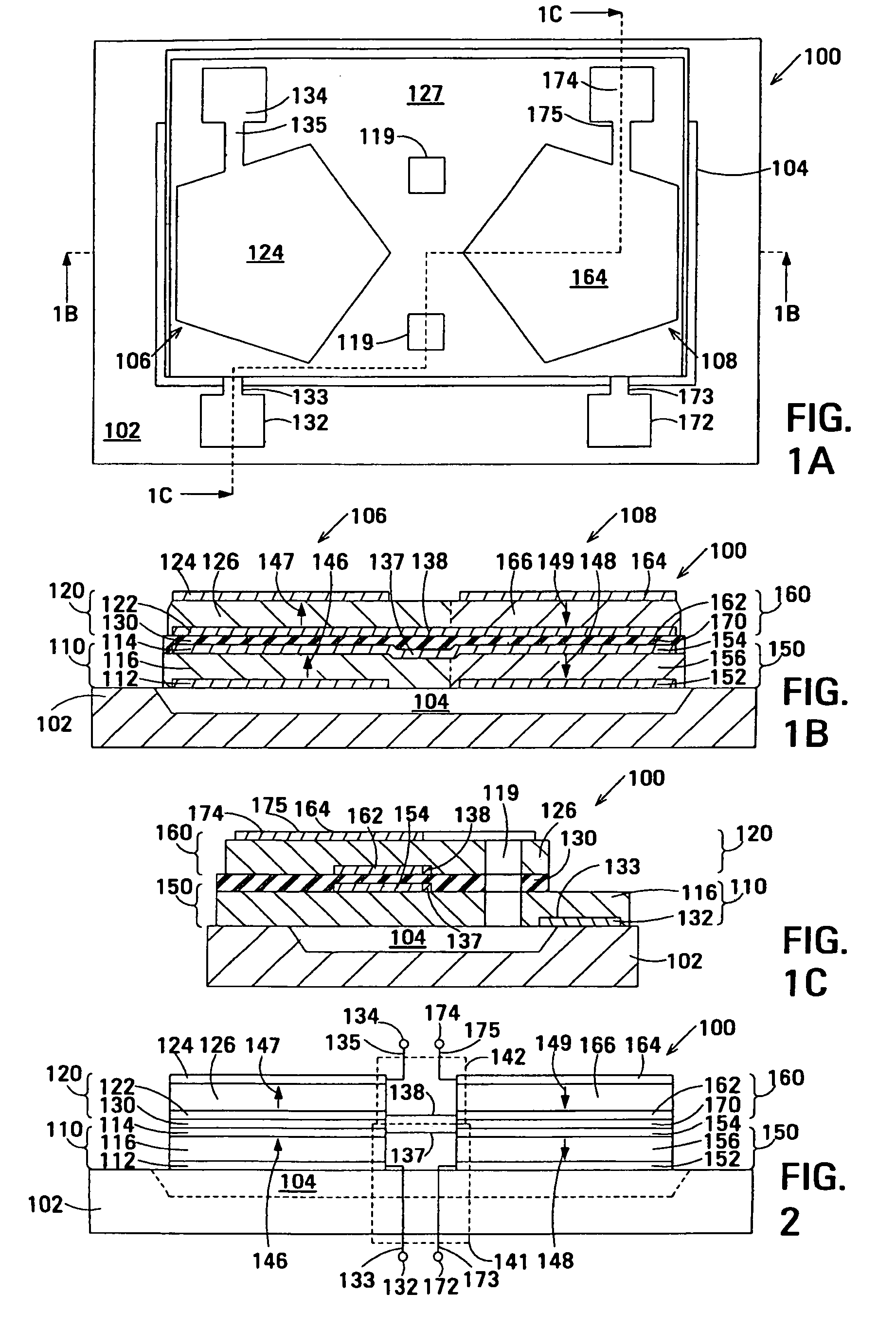 Method of making an acoustically coupled transformer