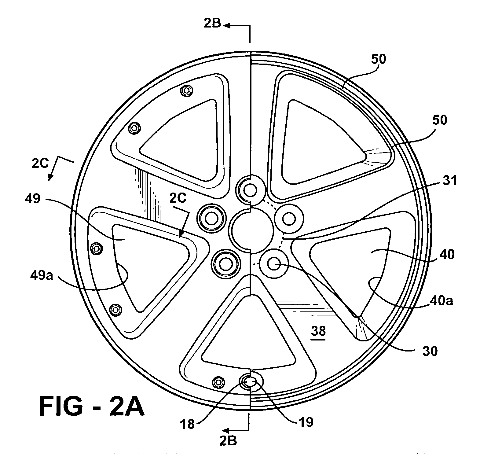 Method and apparatus for assembling a vehicle wheel