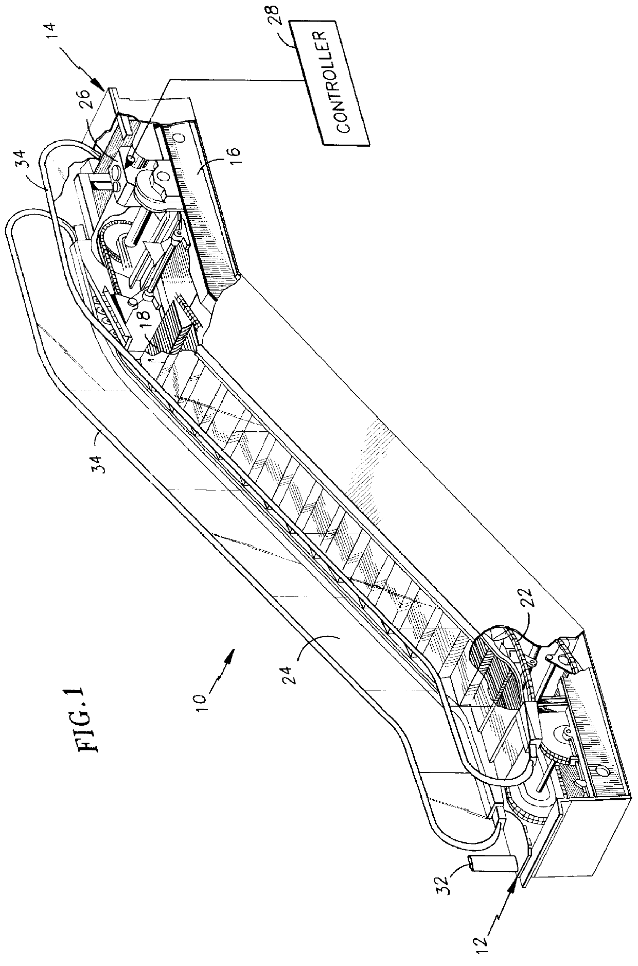 Variable speed passenger conveyor and method of operation