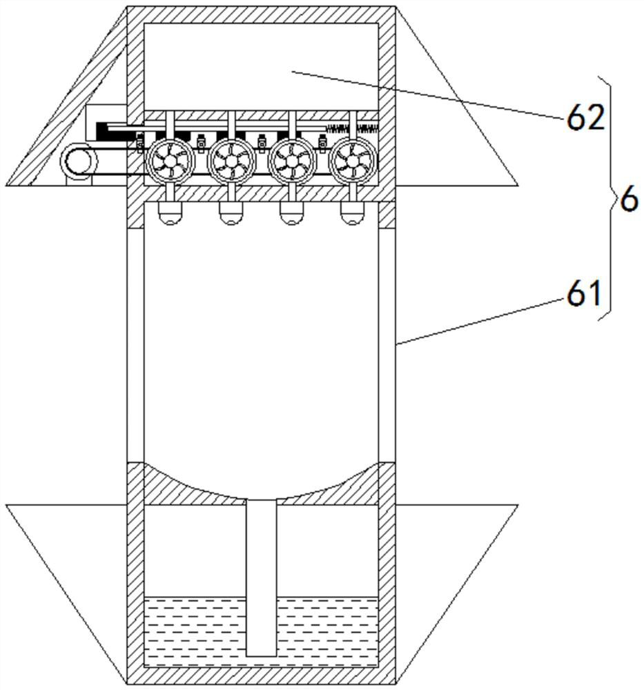 An environmental test device for testing the purification performance of indoor air purification components