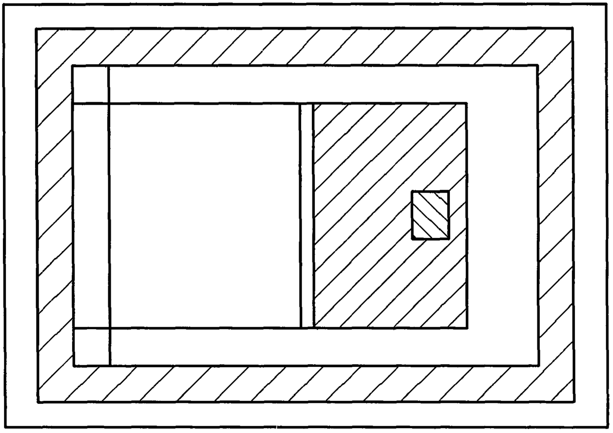 A piezoelectric lamp switch