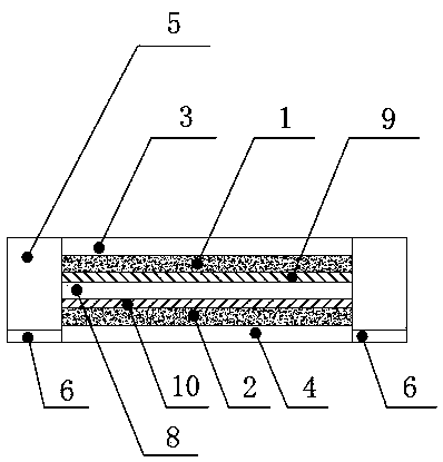 High-power anti-surge alloy sheet resistor with double-sided resistive layer structure