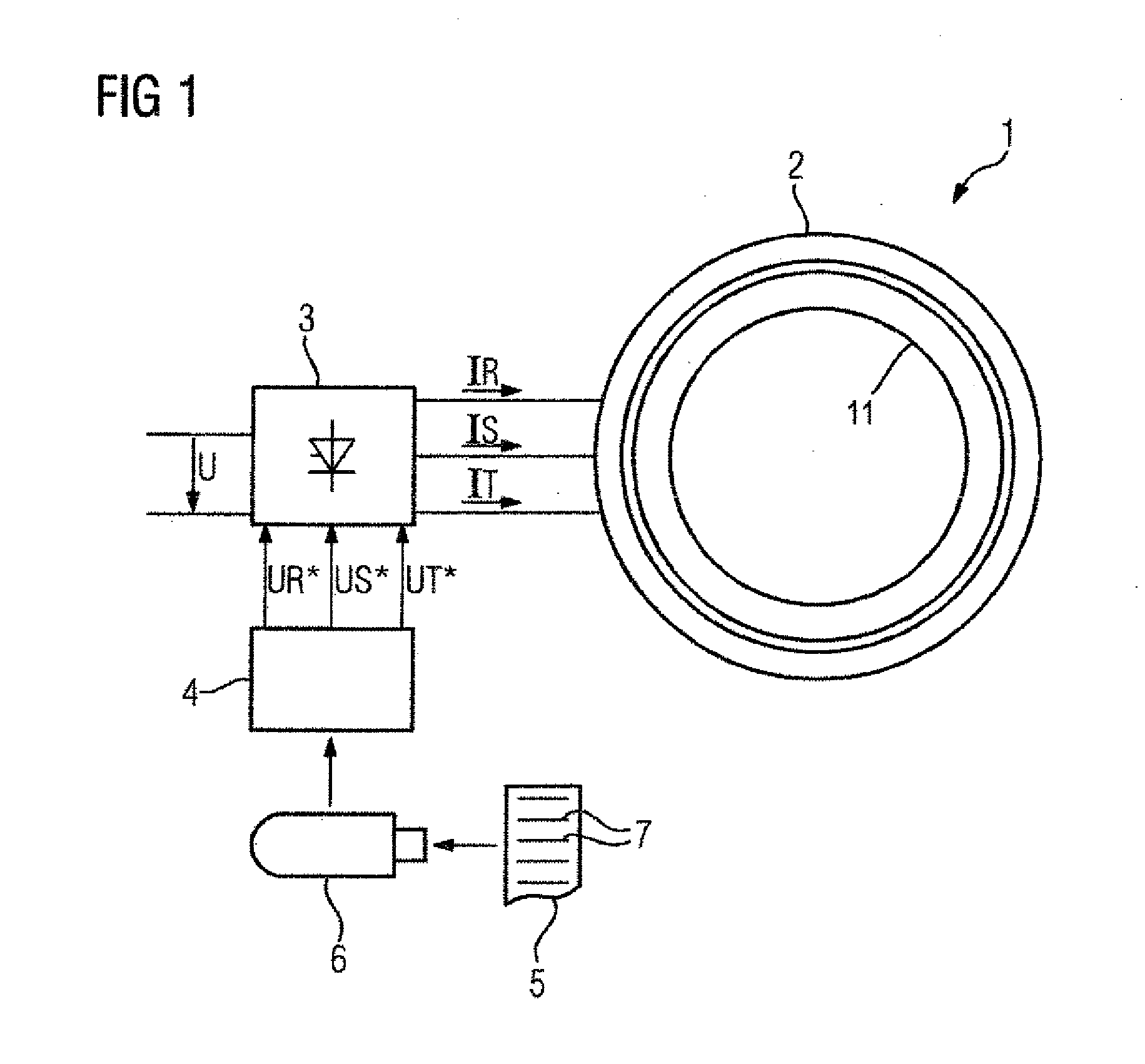 Efficient damping of vibrations of an electric machine