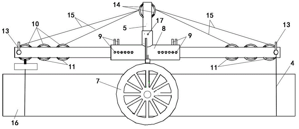 Land transportation method for large object