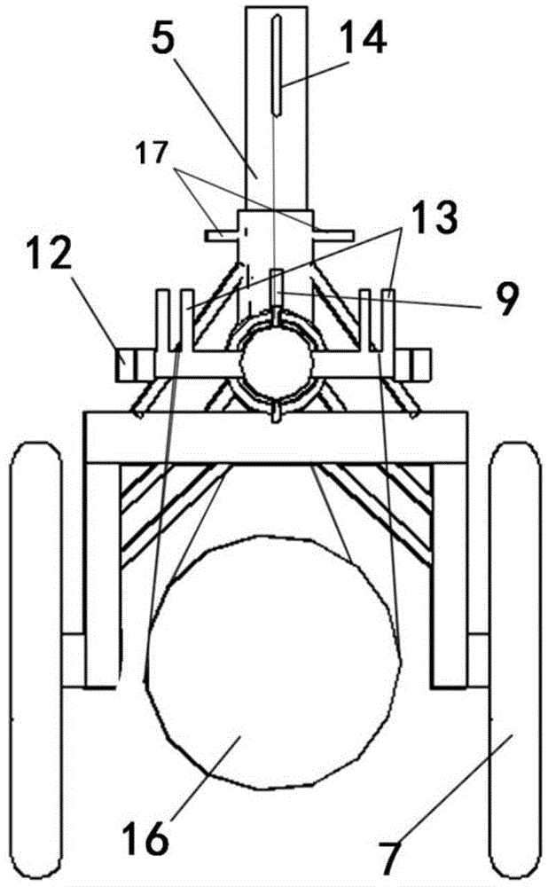 Land transportation method for large object