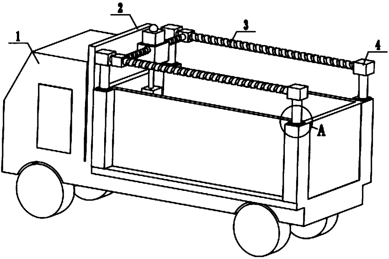 Engineering vehicle lifting equipment