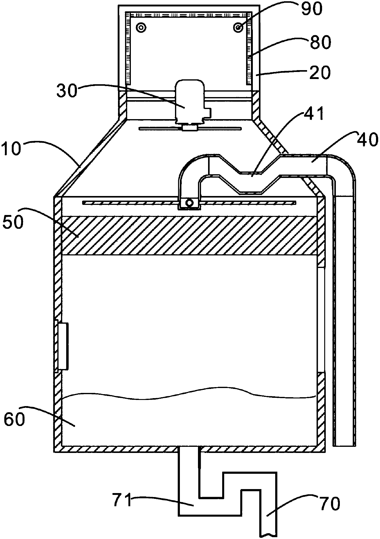 Odor-resistant cooling tower