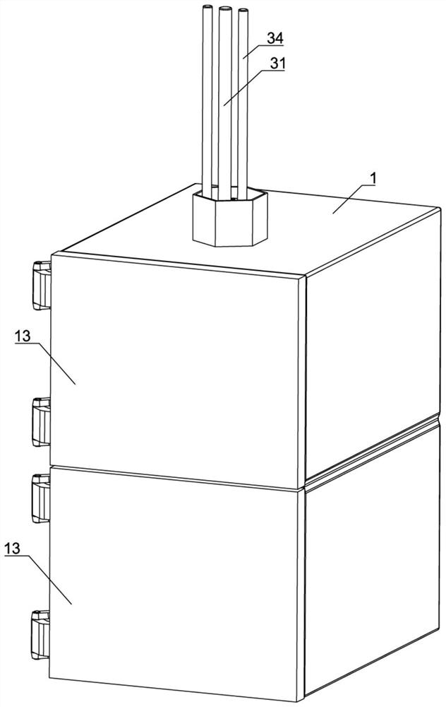 A two-box high and low temperature impact test box