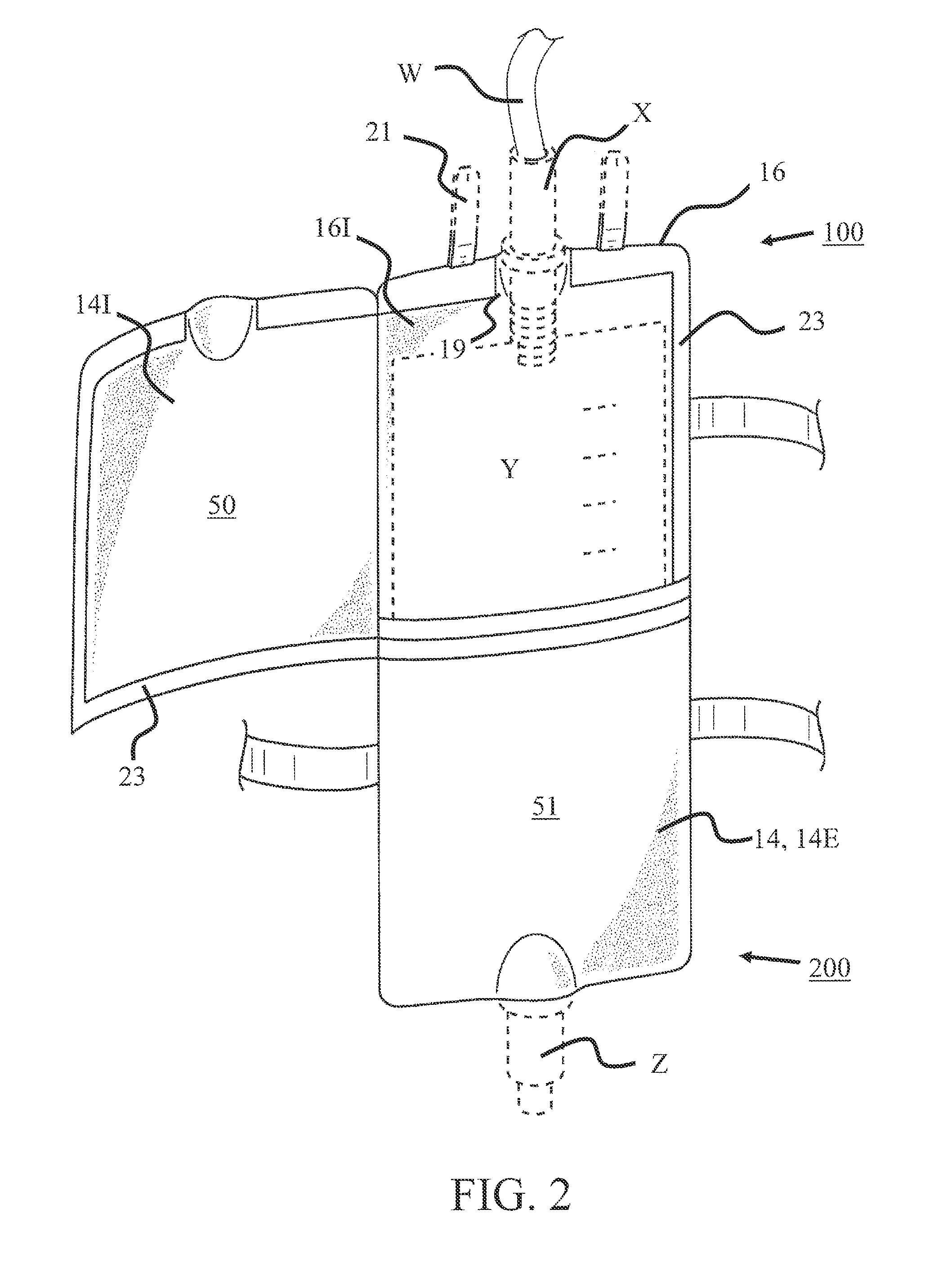 Devices for concealing a urine collection bag and that provide access to monitor and manipulate a urine collection bag therein