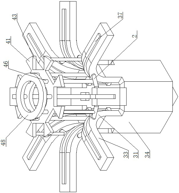 Transplanting device for rapid propagation of virus-free potato seedlings