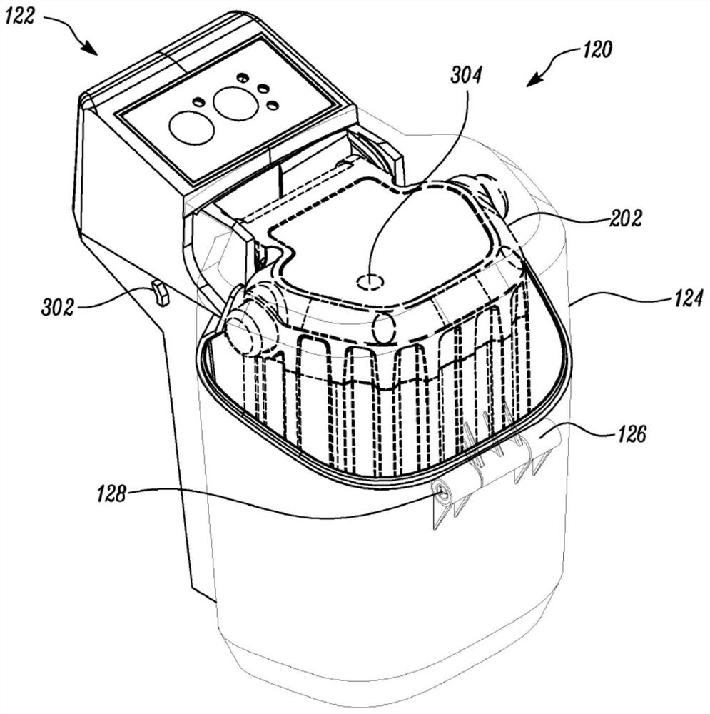 Rain protection for battery of a submersible pump