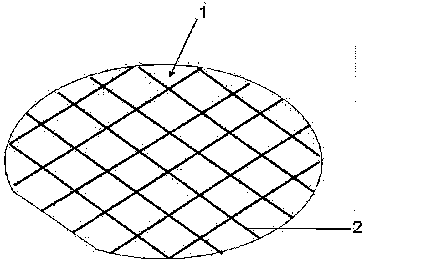 Method for cutting LED chip