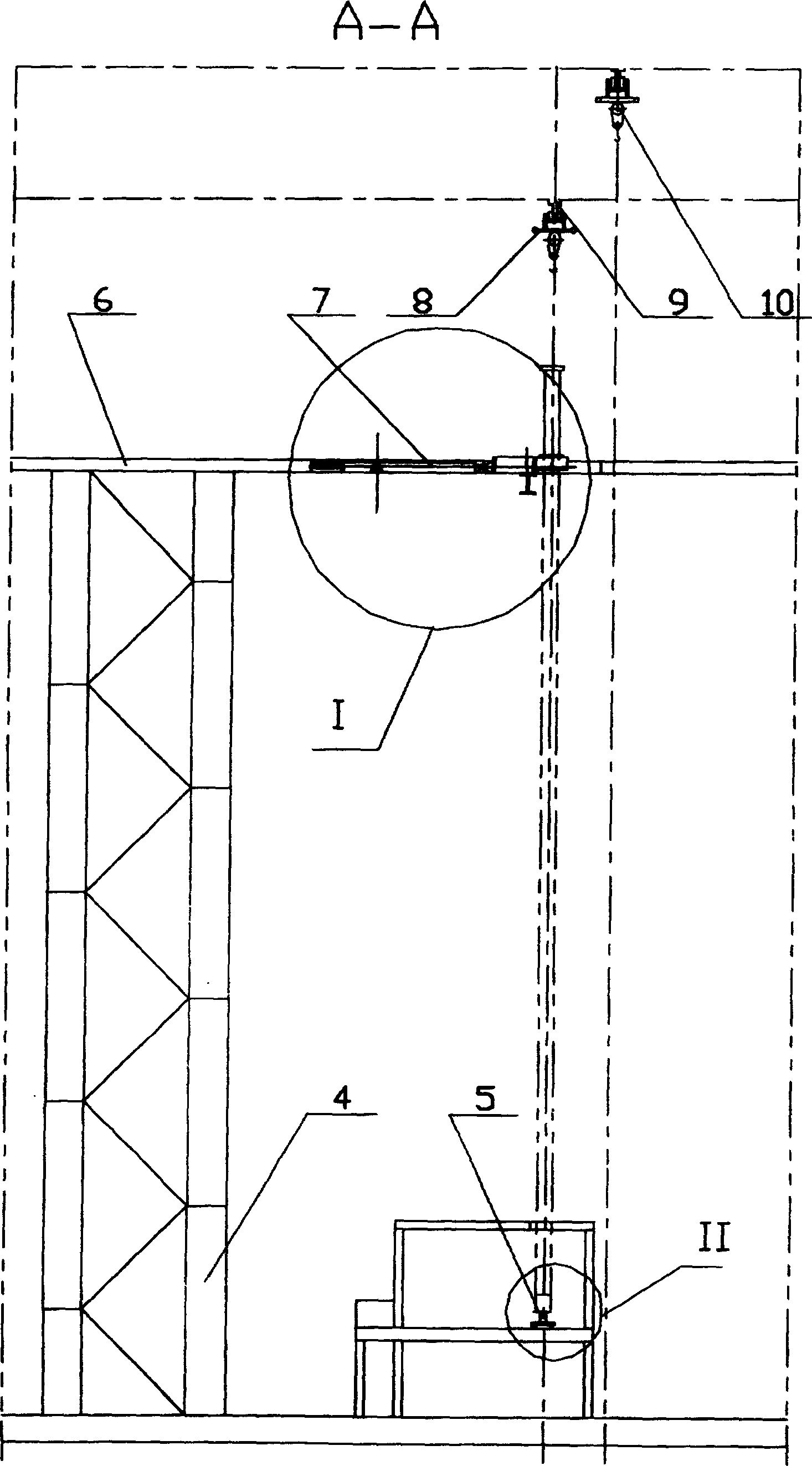 Oxygen gun repairing device