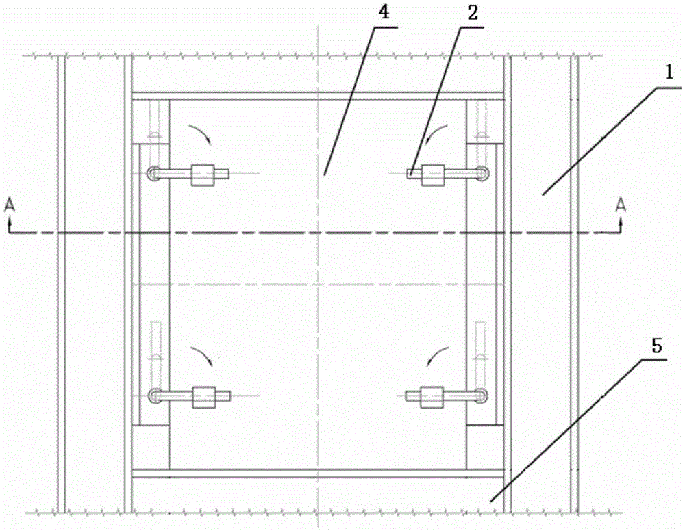 A combined detachable movable smoke hood for an annular cooler