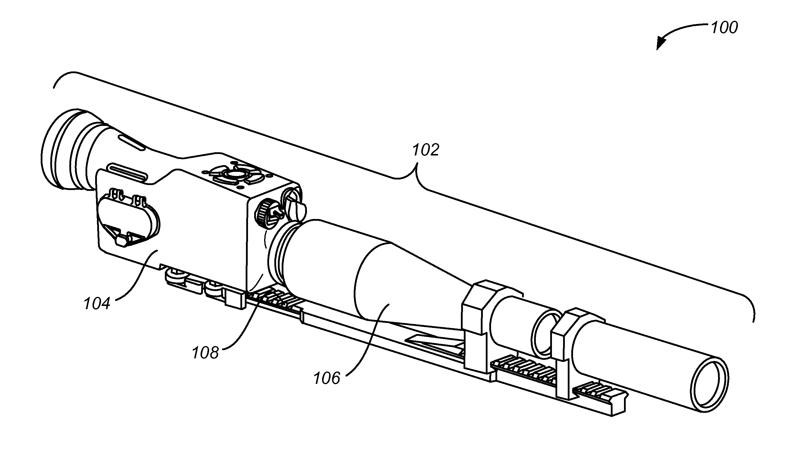 Method and apparatus for absorbing shock in an optical system