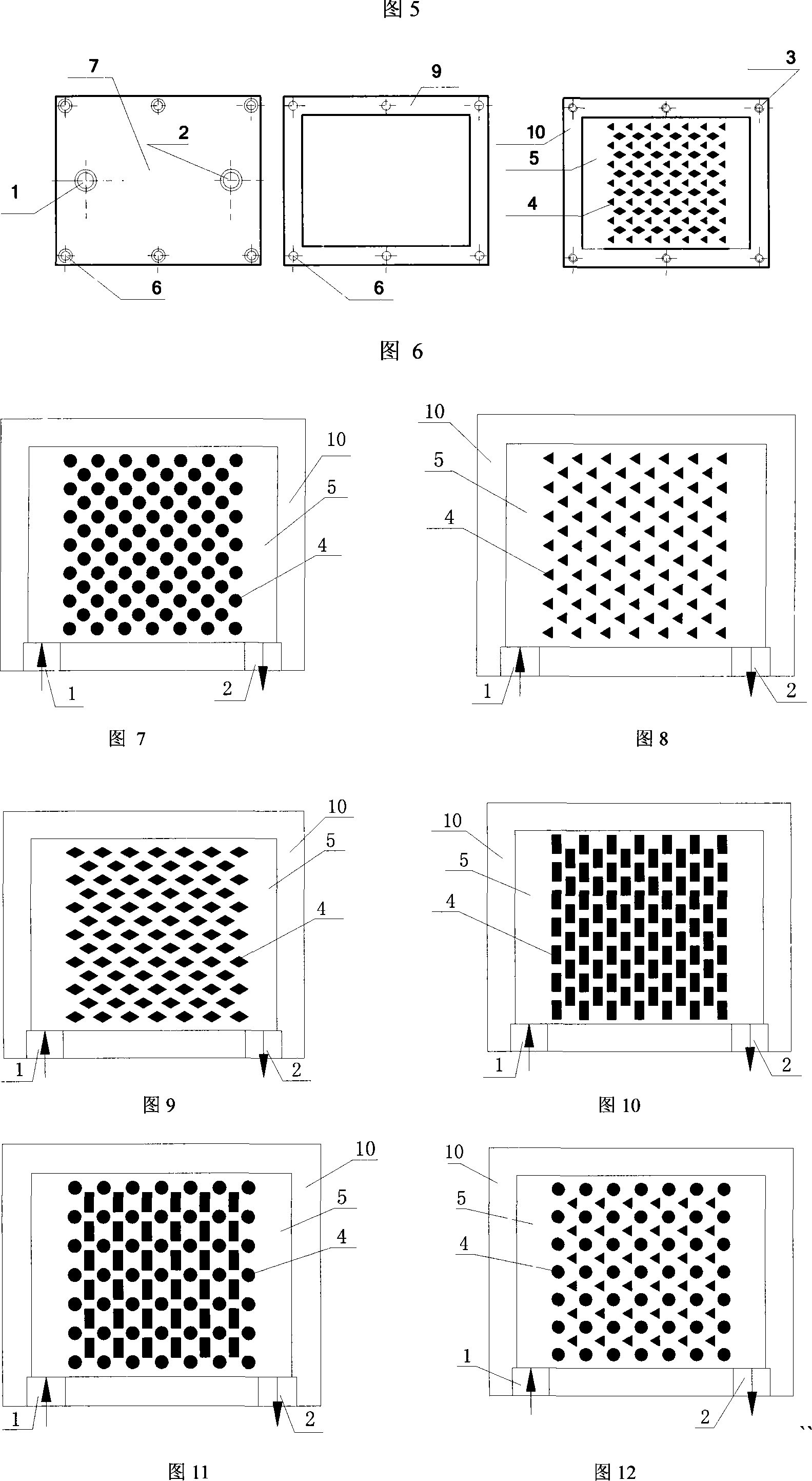 Single-phase ultrahigh heat flow micro-column heat exchanger