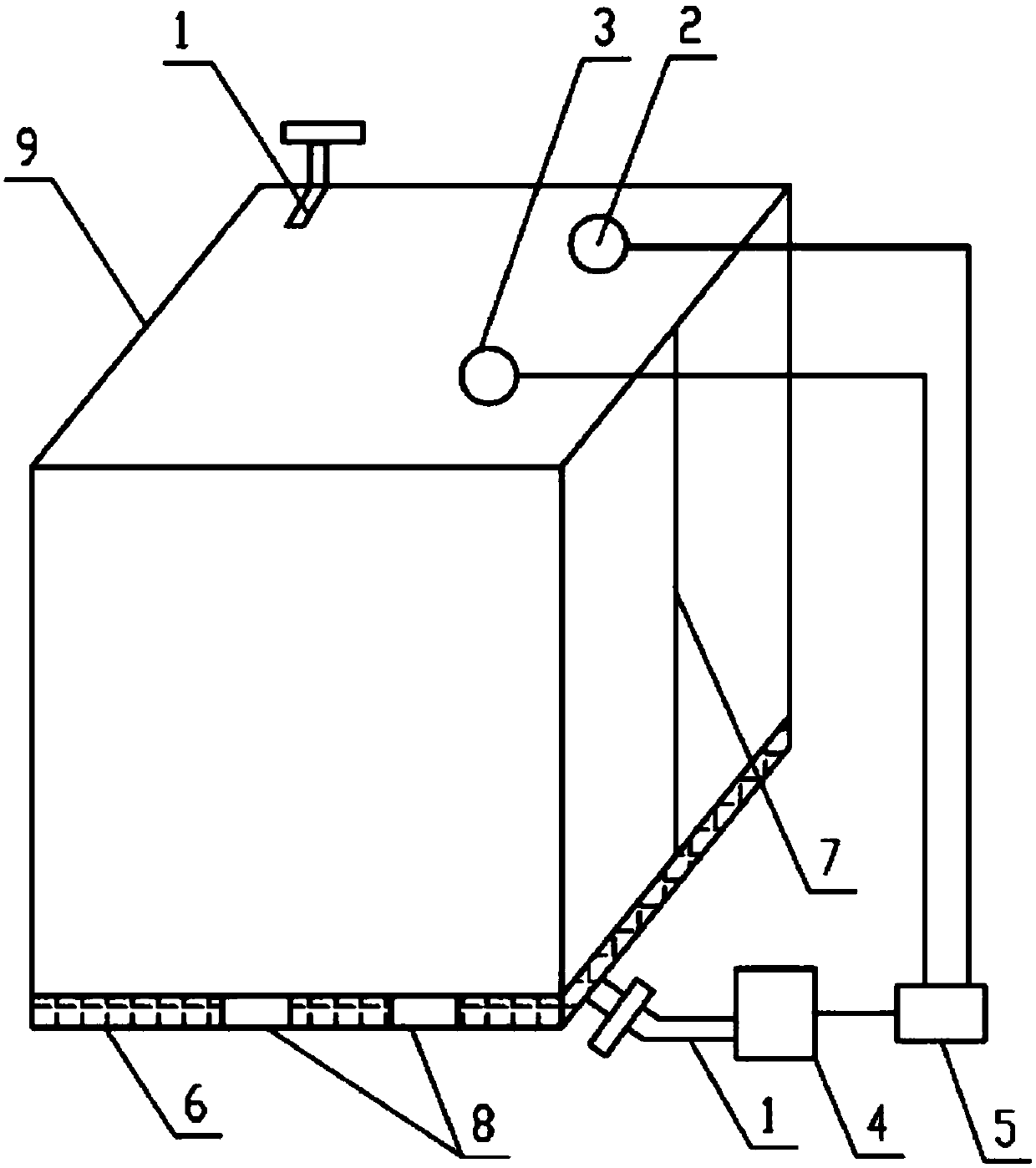 Movable chemical raw material heating and heat preserving device