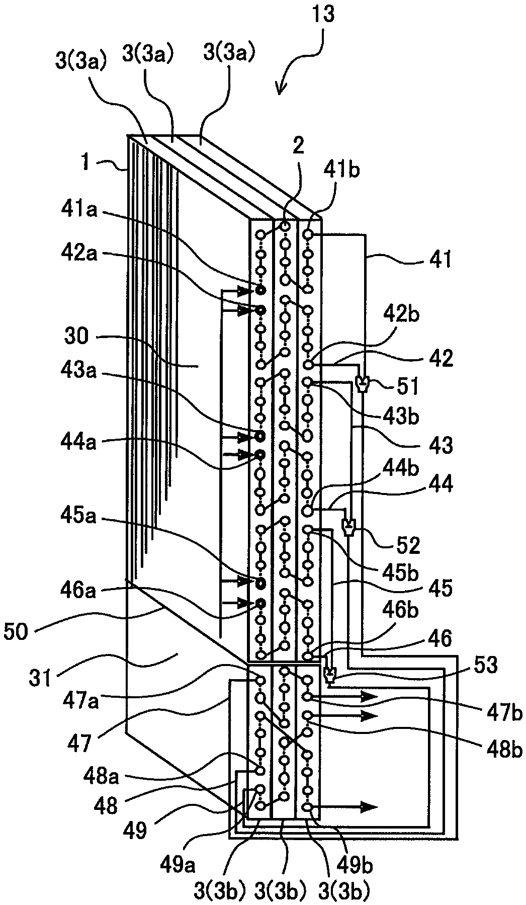 Heat exchanger and refrigeration cycle device provided with heat exchanger