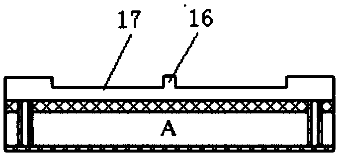 Manufacturing method of mems chip packaging structure capable of stress release by inversion assembly