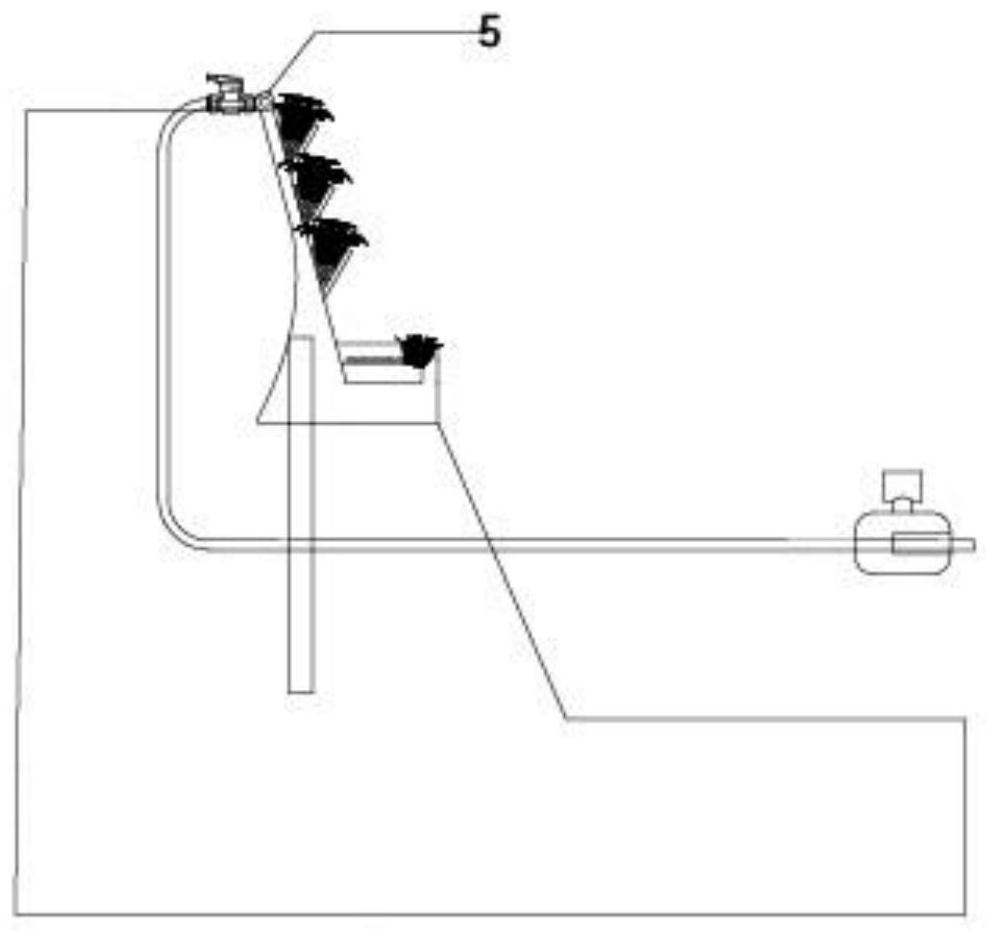 River bank landscape ecological water treatment system