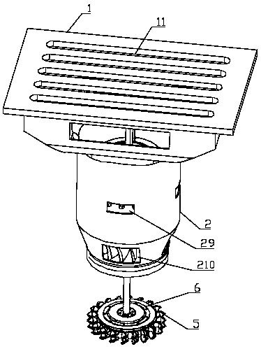 Road drainage device and using method thereof