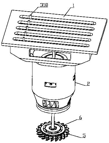Road drainage device and using method thereof