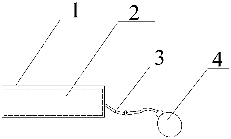 Massage and training mattress for stroke patients