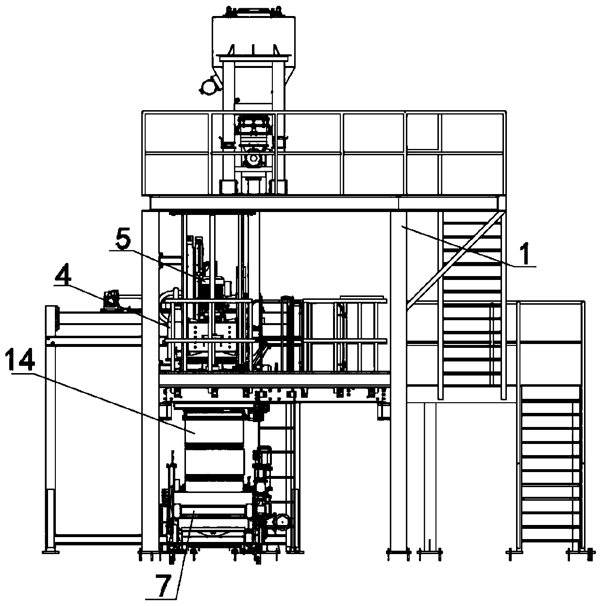 Cement curing line