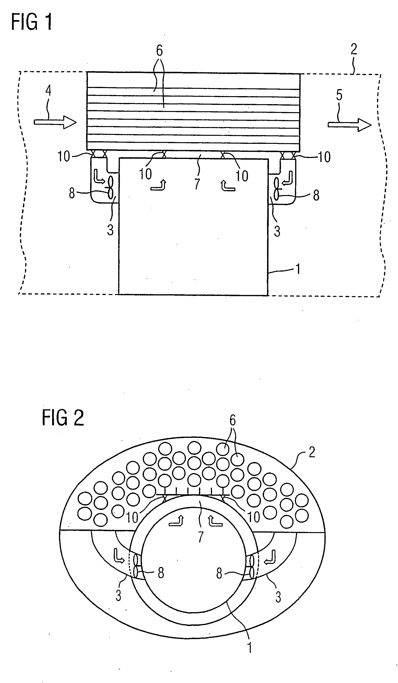 Wind power installation with separate primary and secondary cooling circuits