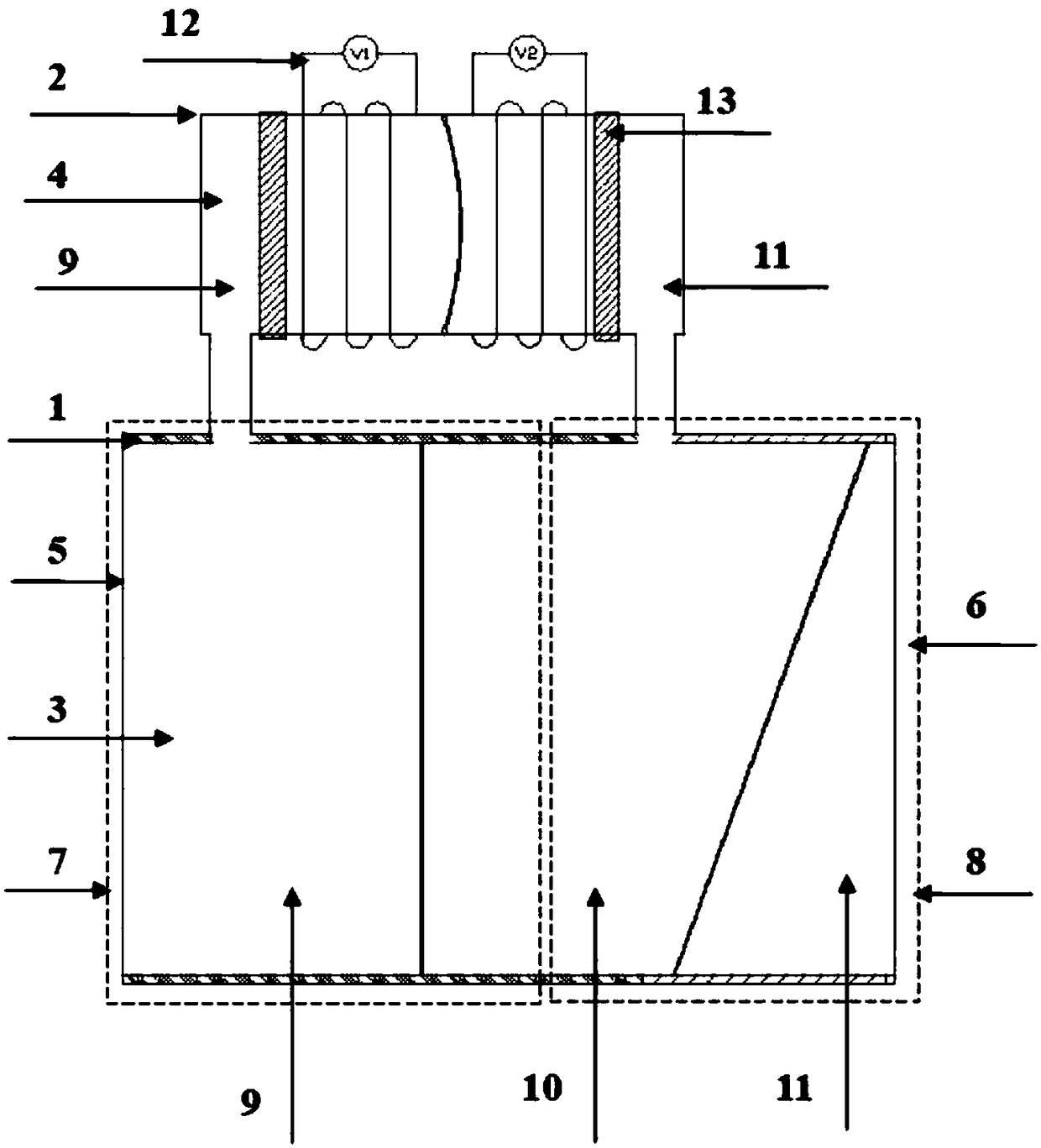 Light beam phase modulation and direction adjustment device