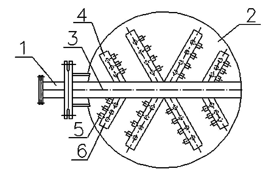 Oxygen supply method and device suitable for ship emission seawater desulfurization