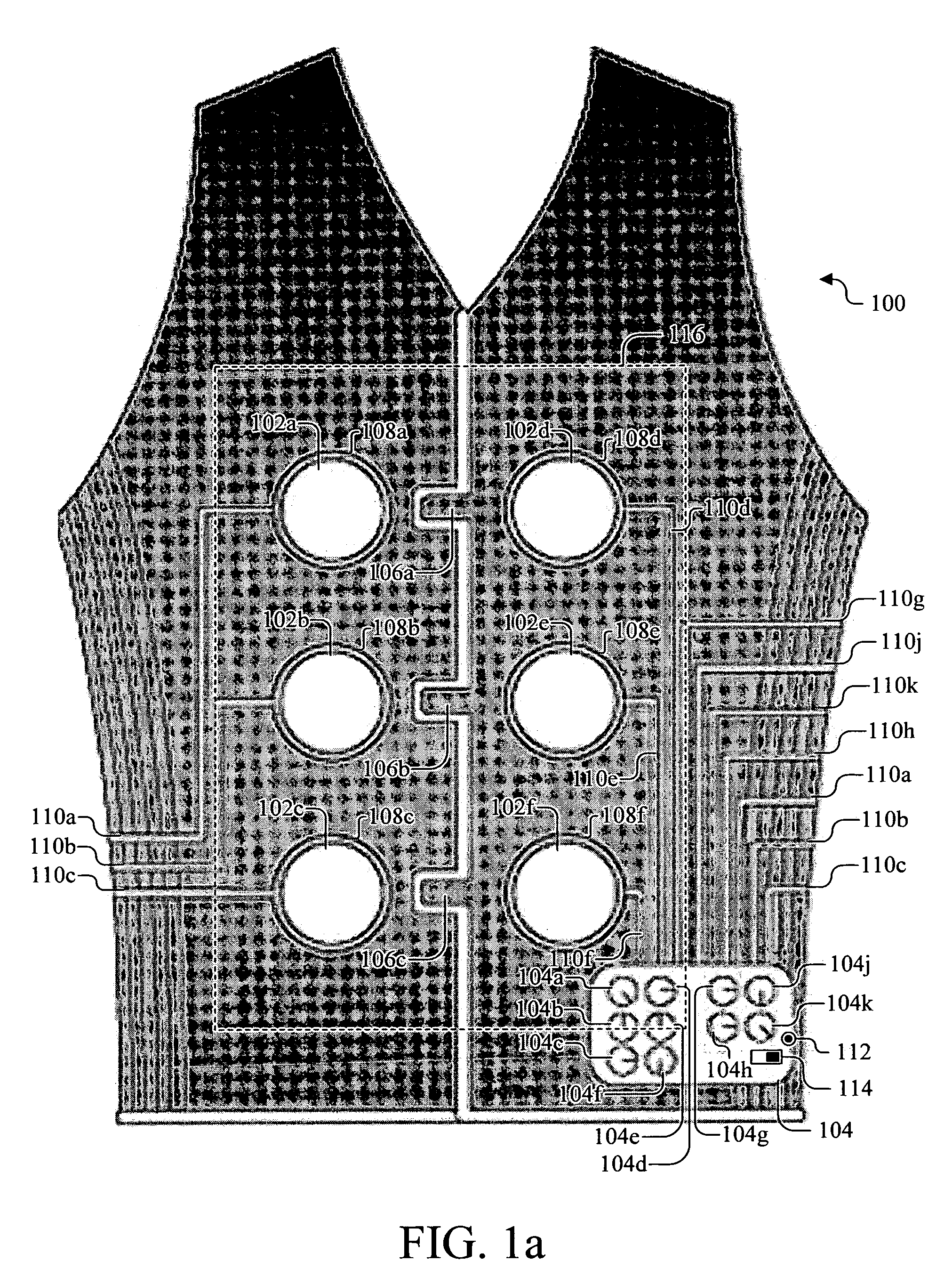 Electrode vest for electrical stimulation of the abdomen and back