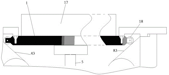 A solar panel mounting frame with rotating wheels for push parts