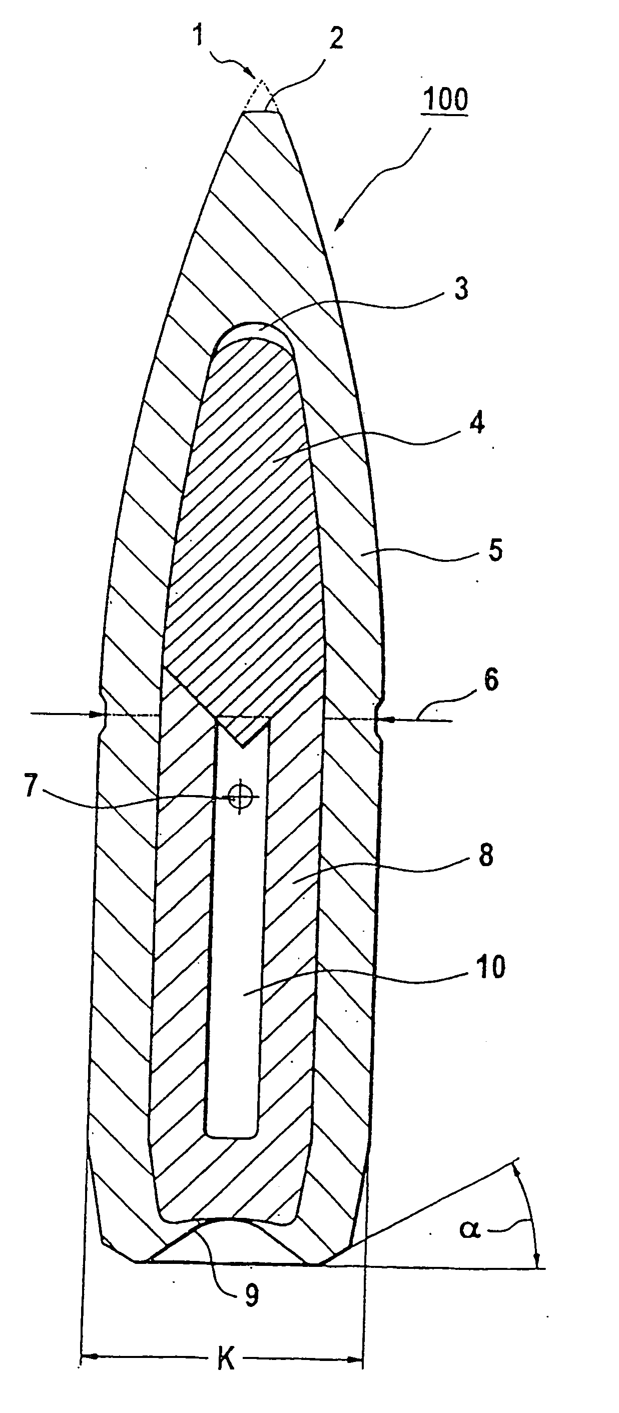 Lead-free projectile