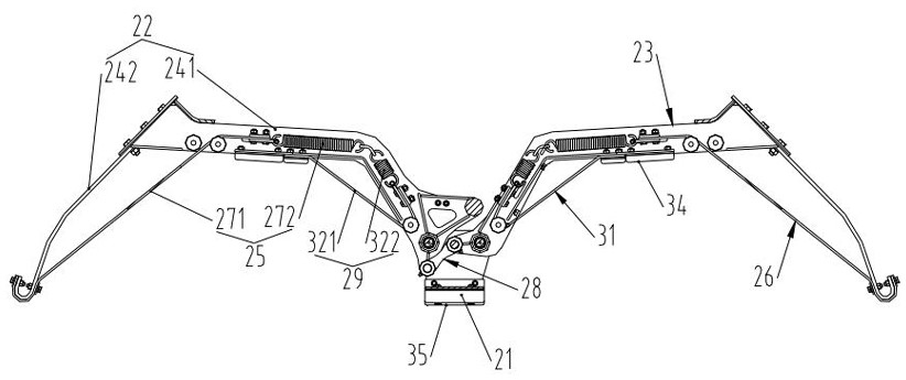 Garbage bin loading device